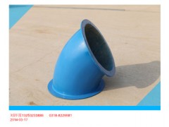 风机专用玻璃钢45度防雨弯头防护网图2