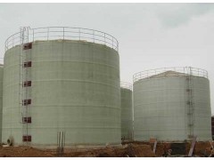 现场缠绕大型玻璃钢立式储罐图2