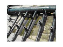 生产玻璃钢脱硫塔喷淋管|脱硫塔法兰弯头管件专业厂家图2