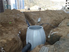 厂家直销环保玻璃钢模压污水电力排水检查井图2