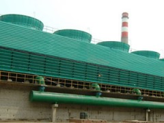 方型横流式玻璃钢冷却塔图2