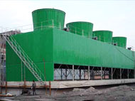 方形横流式冷却塔