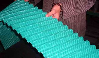 斜折波冷却塔填料