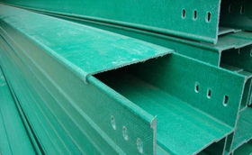 拉挤槽式玻璃钢桥架