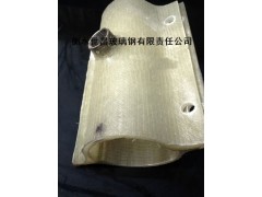 玻璃钢对夹式丝扣三通管帖管座图3