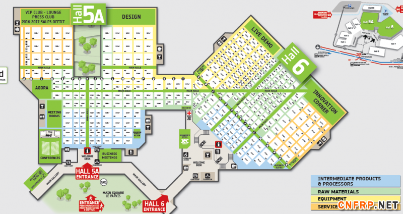 2016年法国JEC总图