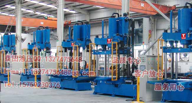 S26-100T四柱式碳纤维模压成型机（全自动）