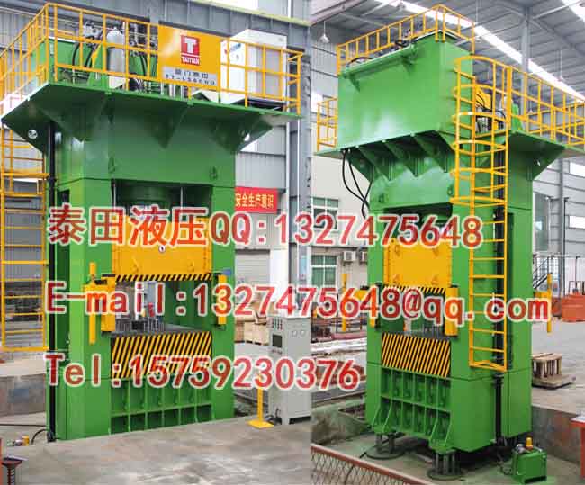 L44-800T龙门框架式拉伸成型机(固定工作台)