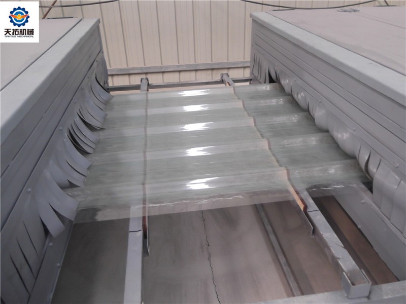 FRP roofing sheet making machine2
