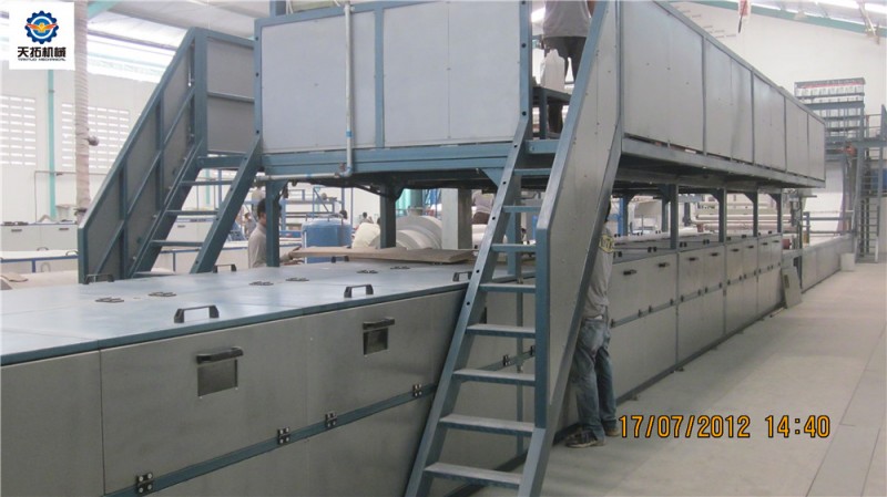 FRP gel coat sheet making machine7