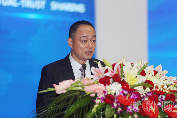 桐乡市人民政府副市长姜玮先生讲话.