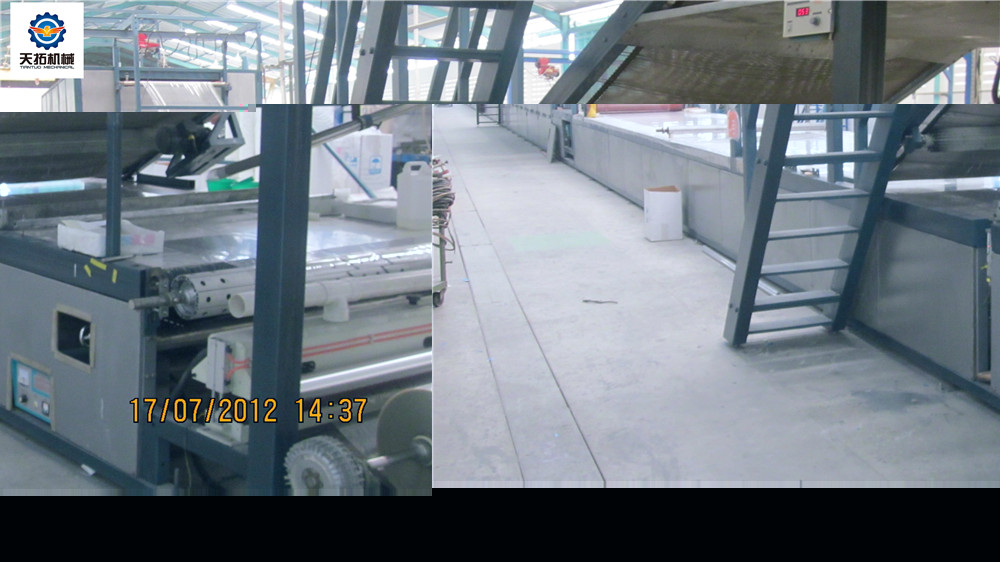 FRP gel coat sheet making machine6