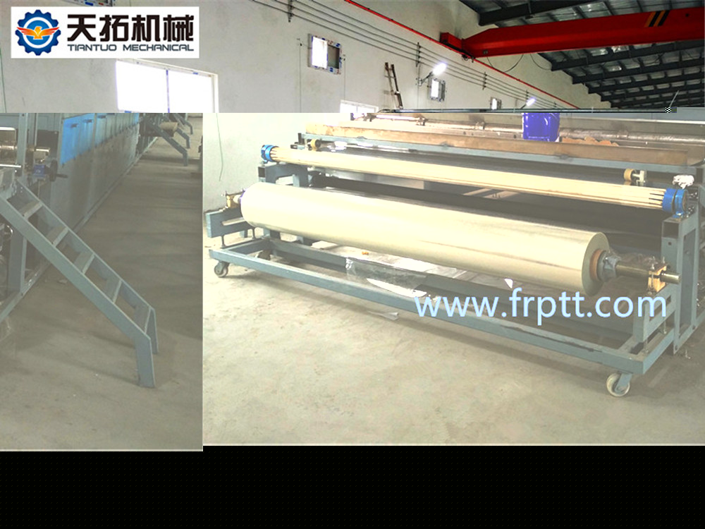 长期供应智能型FRP玻璃钢车厢平板生产线图2