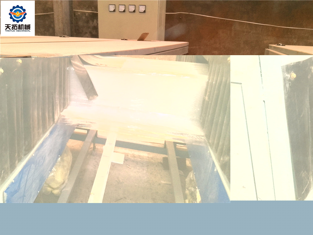 长期供应智能型FRP水槽天沟连续成型生产线图2