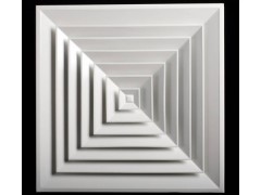 铝合金百叶防雨风口散流器图2