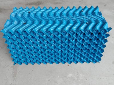 供应S波填料，斜交错填料、点波填料、六角蜂窝填料、冷却塔填料图2