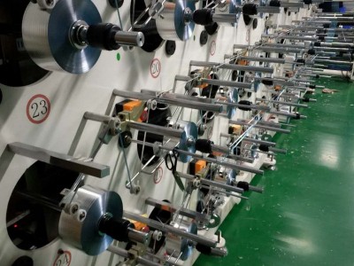 分切缠绕机 塔盘机 绕卷机 收丝机 分条缠绕收卷机图3