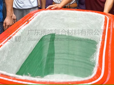 真空导流毡闭模毡RTM用夹芯复合毡玻纤连续原丝毡缝编夹芯毡图3