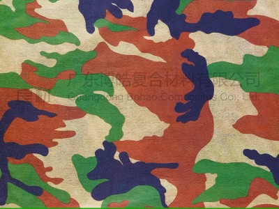 彩色聚酯表面毡 玻璃纤维薄毡 木纹/迷彩/大理石纹玻纤表面毡图2