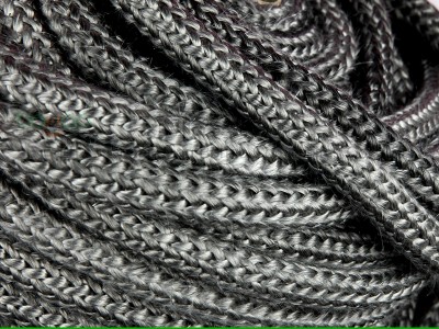 玻璃纤维膨体纱圆绳 管道包扎玻纤绳 保温隔热密封玻纤编织带图2