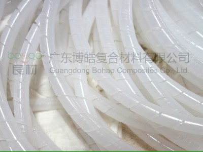 真空导流用缠绕管白色PE塑料密封包线管玻璃钢真空灌注成型图3