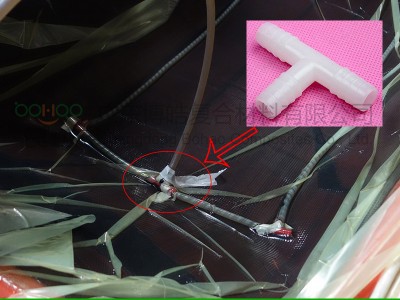三通 硅胶树脂真空灌注导入成型辅助工具 T型三通塑料接头图3