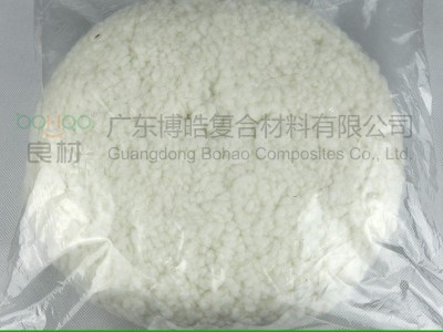 圆盘羊毛轮羊毛球多绒毛玻璃钢抛光轮模具汽车研磨抛光工具图2