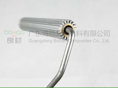 FRP手糊工具消泡铝滚筒 铝轴铝辊 横纹/直径/圆筒铝滚图2