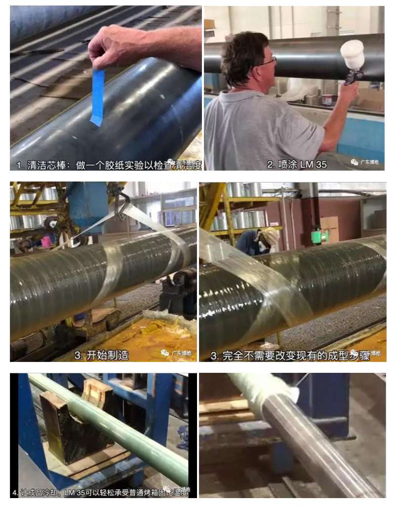 美国Stoner水性环保型脱模剂LM35 玻璃钢复合材料FRP缠绕管道脱模剂 多功能耐高温脱模剂