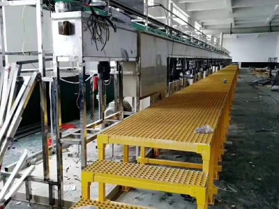 玻璃钢操作平台、化工污水平台走道图3