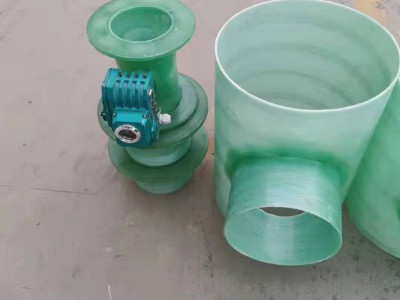 玻璃钢风阀 弯头图2