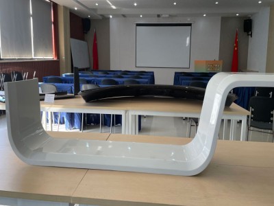 奥琳斯邦碳纤维高铁扶手碳纤维轨道交通制品图2