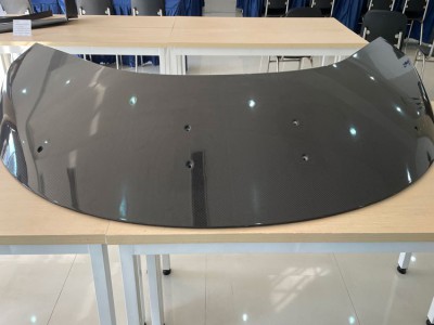 奥琳斯邦碳纤维高铁帽檐碳纤维轨道交通制品碳纤维地铁制品图2