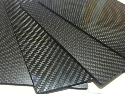 3K亮光30mm厚碳板雕刻加工图5