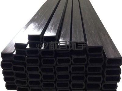 环宇碳纤维扁管六角管多边管 碳纤维复合材料扁状管材开模定做图2
