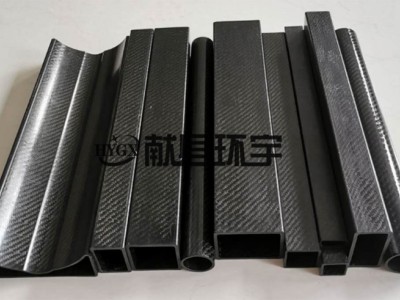 环宇碳纤维扁管六角管多边管 碳纤维复合材料扁状管材开模定做图3