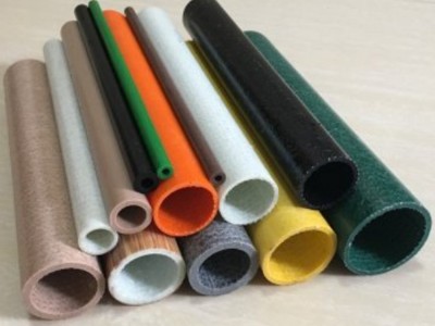 绿化玻璃钢圆管 树木支撑管 支撑杆 高强抗台苗木支撑防倒图3