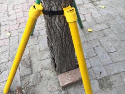 园林绿化玻璃钢圆管树木支撑管支撑杆高强抗台苗木支撑防倒扶正杆图2