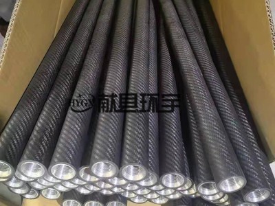 .轻量化碳纤维导辊 碳纤维辊定制 双跳动小碳纤维辊筒辊轴厂家图5