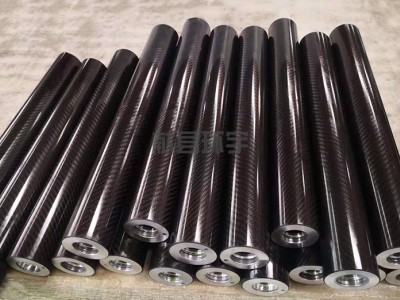 碳纤维滚筒 模切平移辊体 过纸辊体 碳纤维辊轴图4