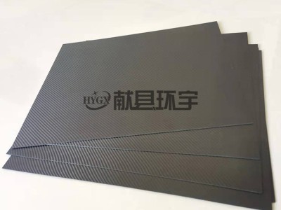 1mX1m碳纤板 1mm -5mm 3K全碳板 碳纤维板材图2