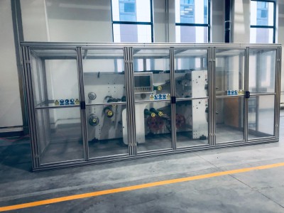 全自动碳纤维、玻璃纤维单向预浸带分切复卷机图8