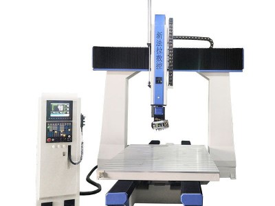 厂家定制吸塑类五轴雕刻机 电器外壳厚板吸塑非金属五轴加工中心图5