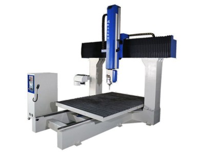 广东厂家木模五轴雕刻机 箱包厚片吸塑石膏雕塑五轴修边精雕机图5