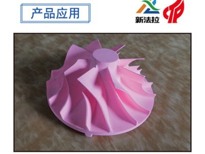 薄片吸塑头盔五轴修边打孔雕刻机 玻璃钢头盔叶轮机床加工中心图3