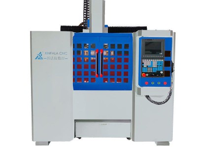 厂家销售非金属5轴加工中心头盔鞋楦工具摇篮式五轴立式加工中心图5