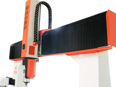 珠三角厂家行李箱外壳吸塑泡沫雕塑木模雕刻机 双台面五轴雕刻机图4