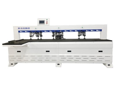 木工板式家具全自动红外线激光侧孔机 实木衣柜书柜办公桌机床图5