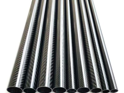 平纹碳纤维伸缩杆高强度碳纤维管连接件 鱼竿3K碳纤维卷管图3