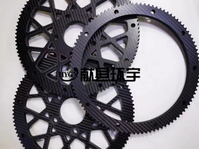 3K碳纤维板加工定制CNC雕刻 碳纤维航模机架来图定做图4